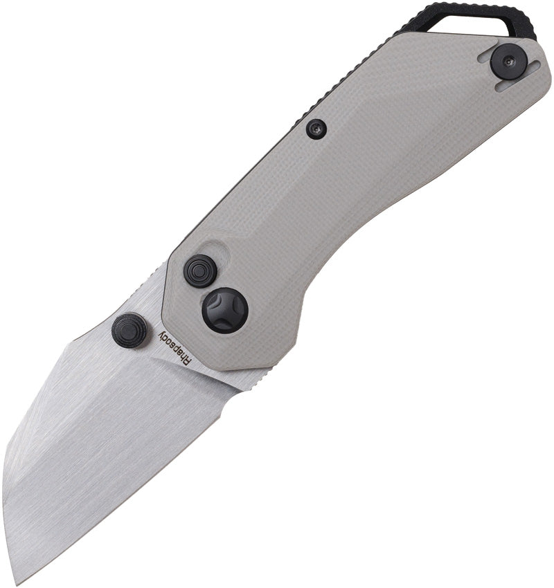 Rhapsody Button Lock Gray - KETM090