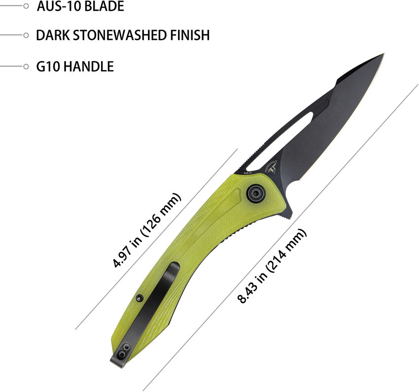Merced Linerlock Yellow - KUB345C