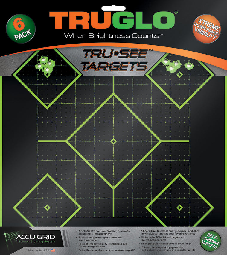 Tru-See Diamond Target 6pk - TG14A6