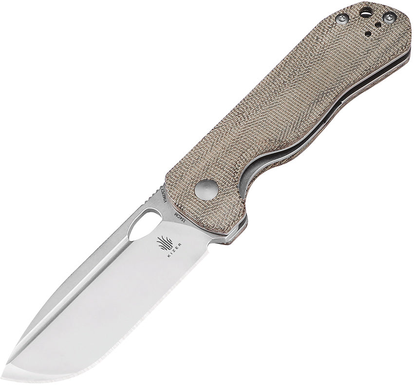 Bugai Linerlock Micarta Grn - KIV3627C1