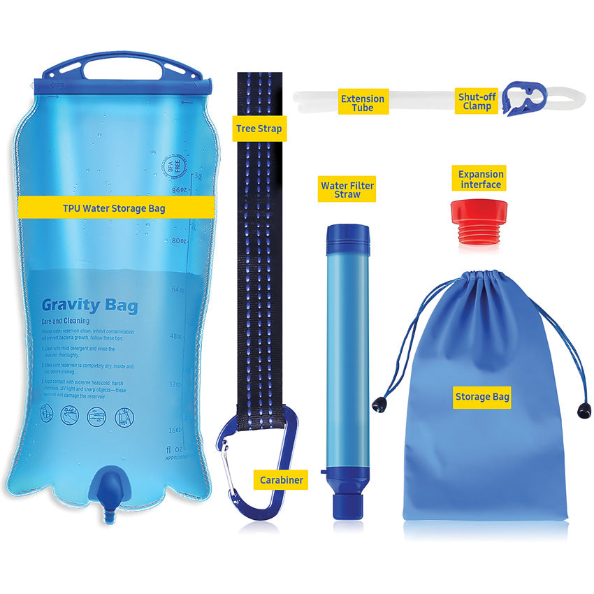 Gravity Water Filter Bag 3L - MSLOESF004