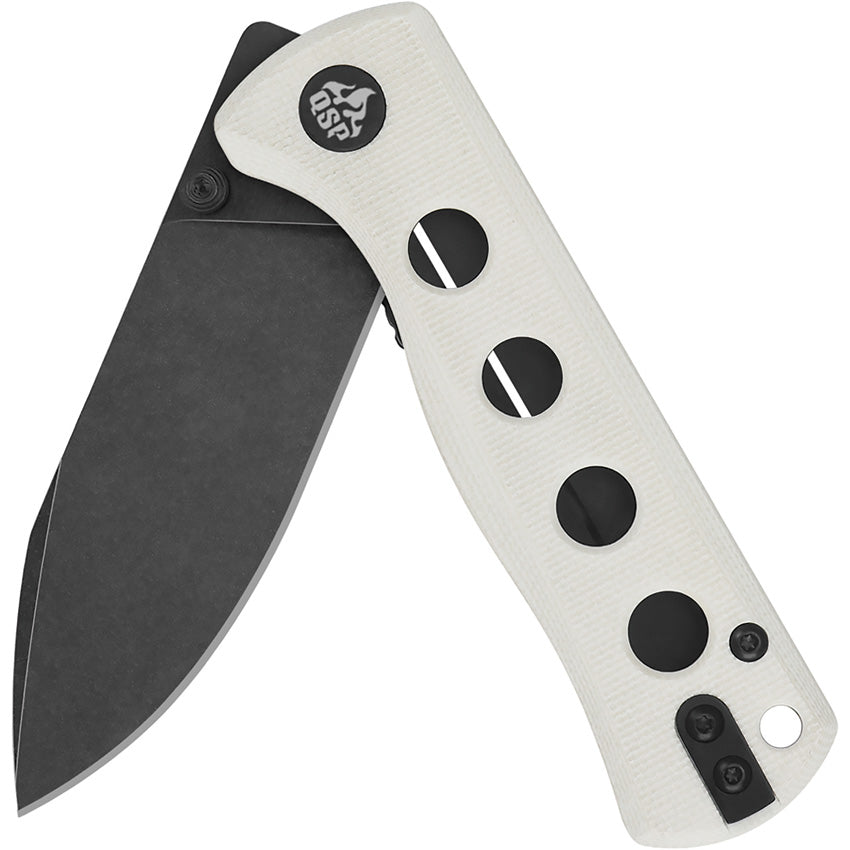 Canary Linerlock White G10 - QS150G2
