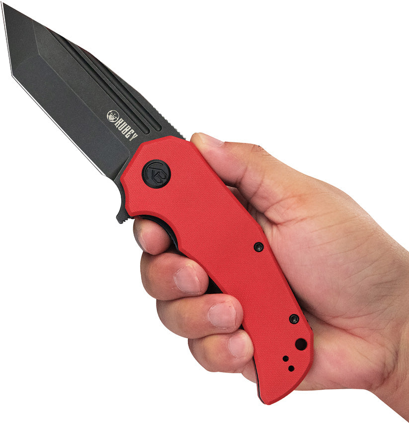 Bravo 1 Linerlock Red Black - KUB318B