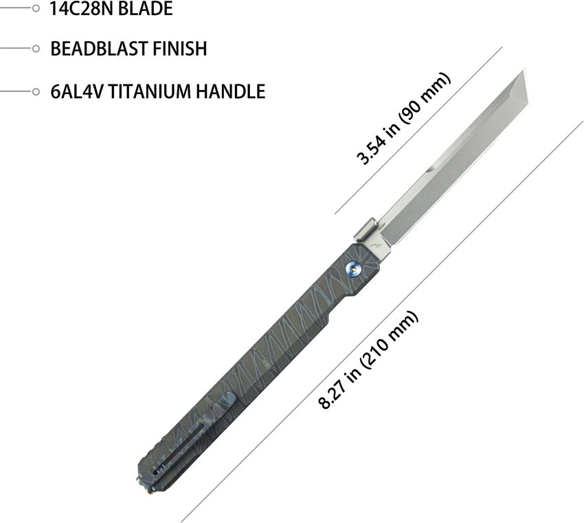 Prism Button Lock Flame - KUB243C