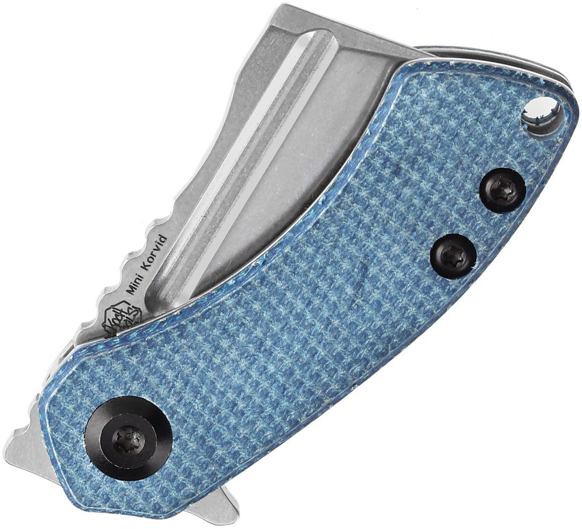 Mini Korvid Linerlock Micarta - KT3030M1