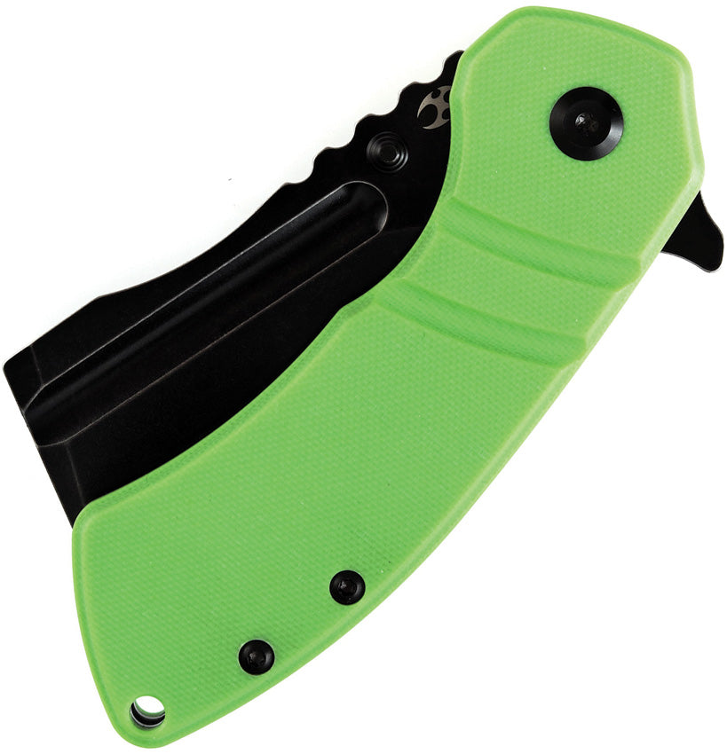 M+ Korvid Linerlock Green G10 - KT2030B3U