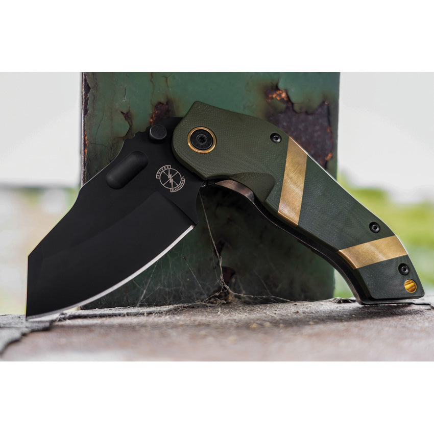 DMF Framelock OD/Gold - SBDMFODGB