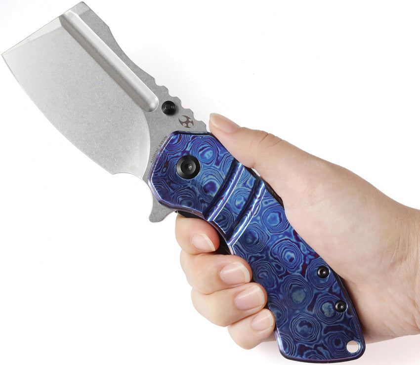 M+ Korvid Linerlock Timascus - K2030C1