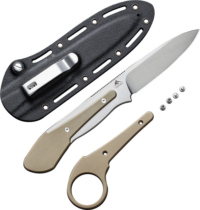 Varius Fixed Blade Tan G10 - CIVC22009D2