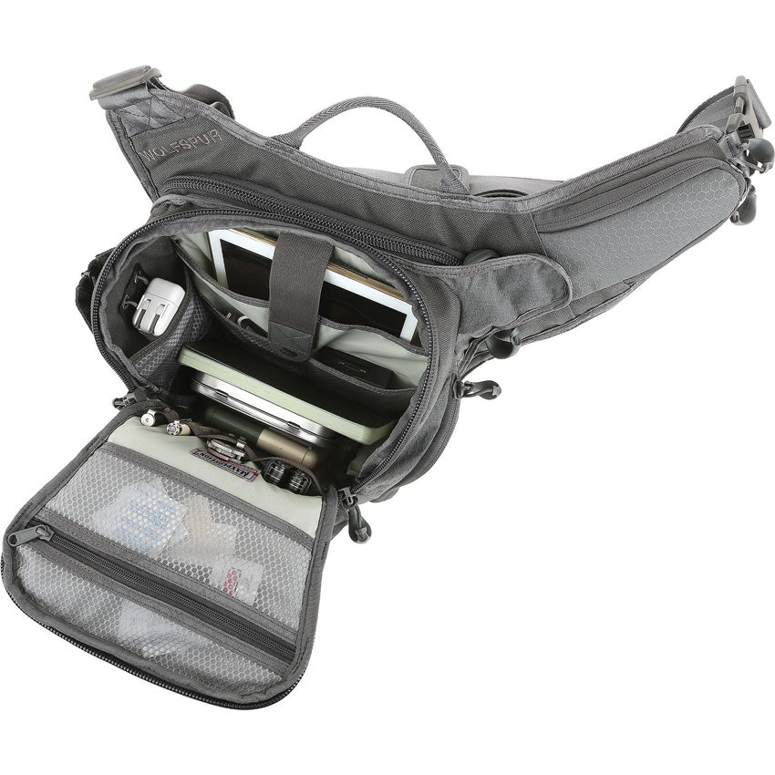 AGR WOLFSPUR v2 Crossbody Bag - MXWLF2GRY