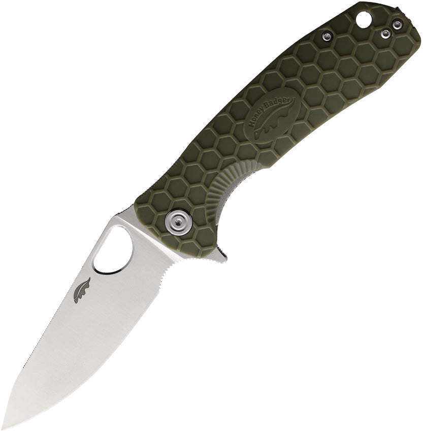 Large Leaf Linerlock Green - HB1290