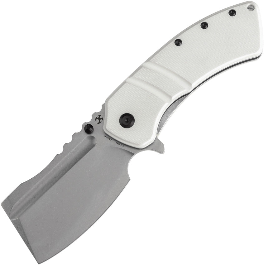 XL Korvid Linerlock White G10 - KT1030A9