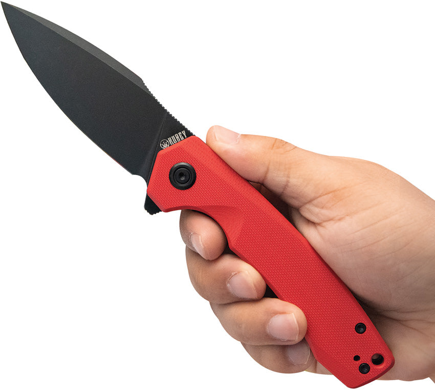 Calyce Linerlock Black Red - KUB901I