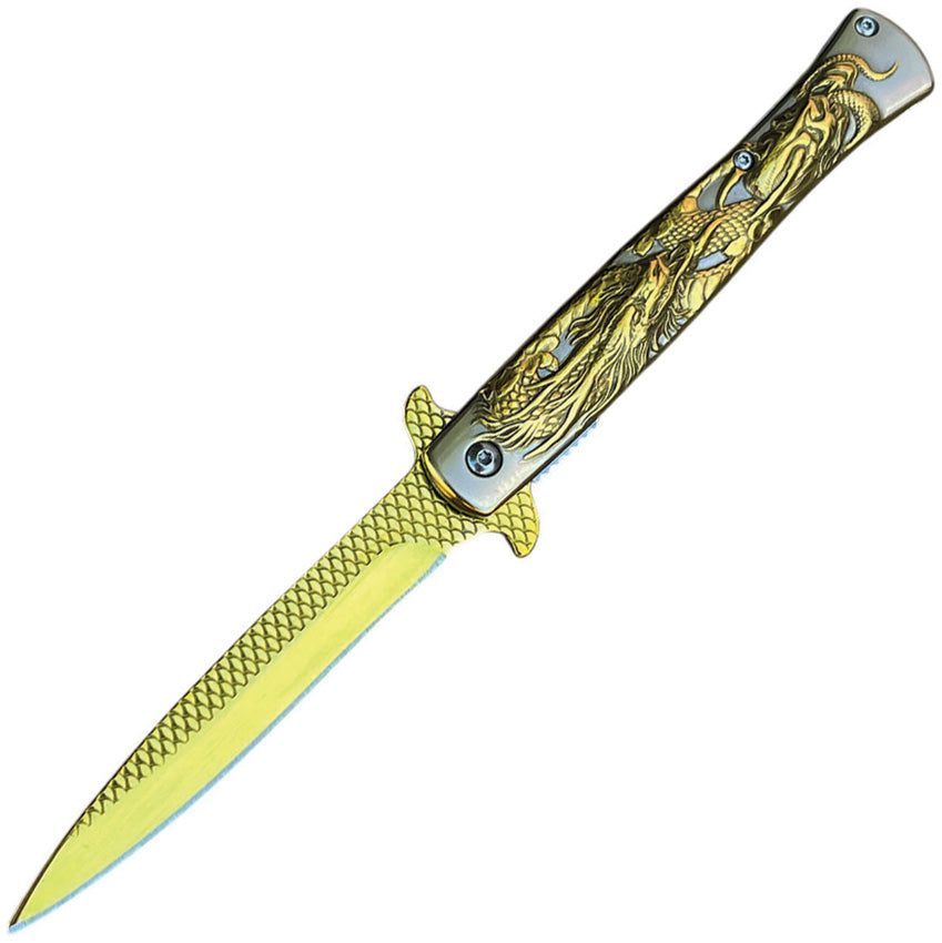 Stiletto Linerlock A/O Gold - EE10A112GD