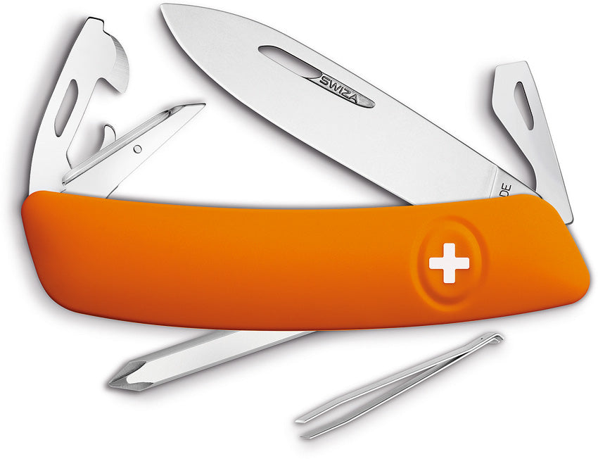 D04 Swiss Pocket Knife Orange - SZA401060