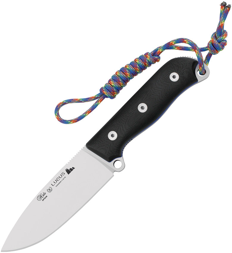 Lucus Fixed Blade Black G10 - NIE120G10