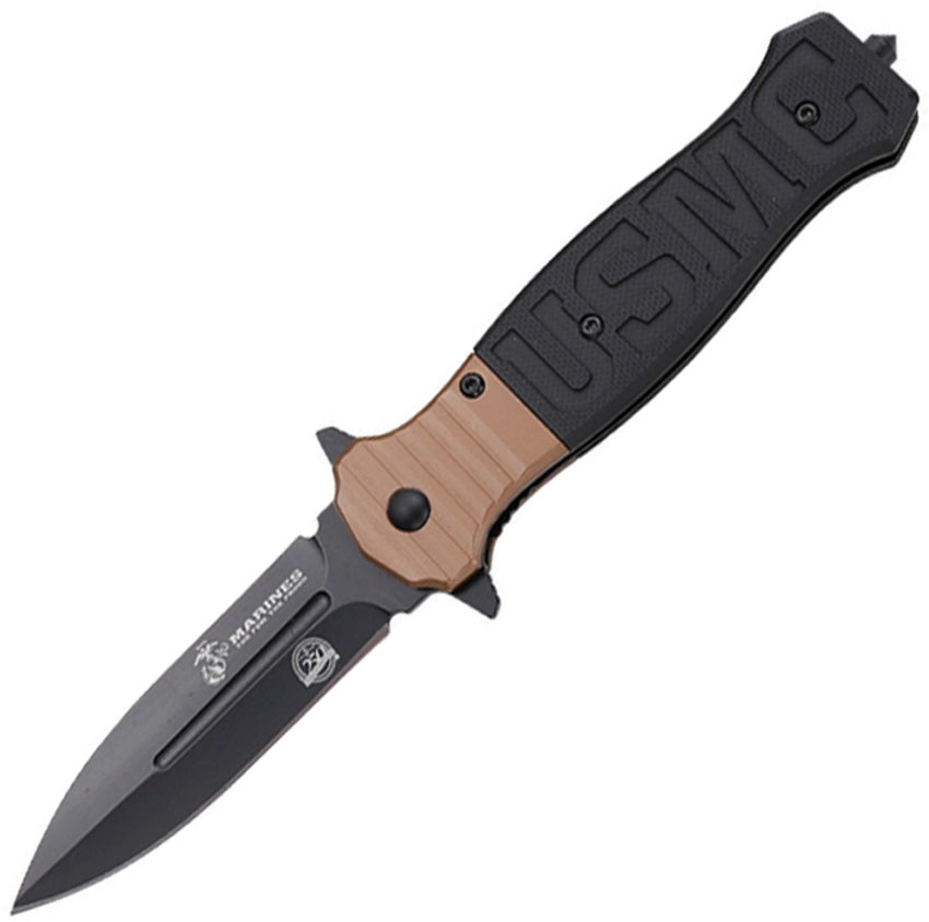 Linerlock Blk/Tan G10 - USM3011G10