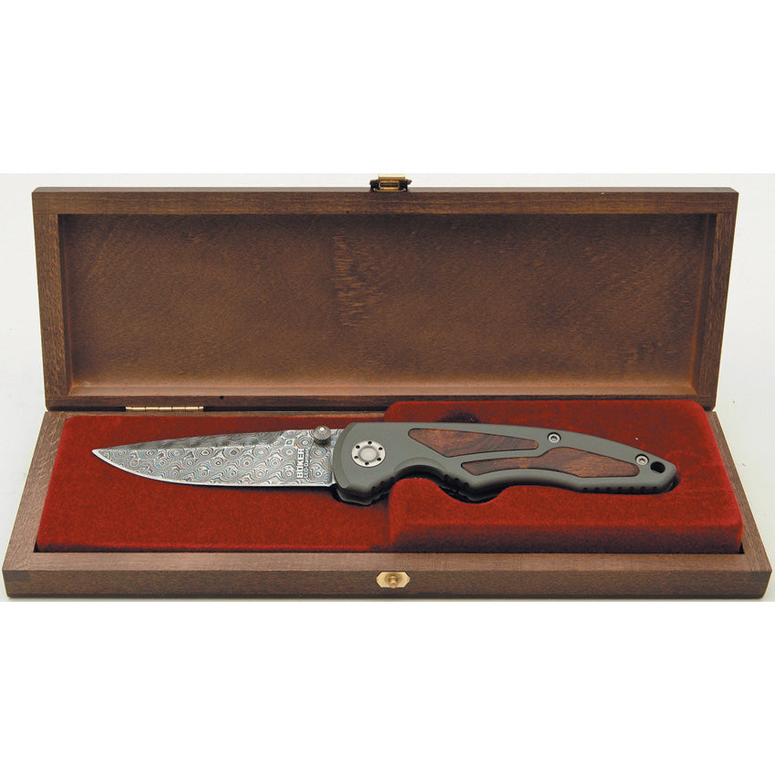 Damascus Linerlock - BO110084DAM