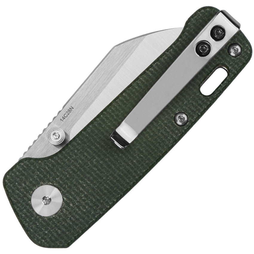 Mini Penguin Linerlock Green - QS130XSC