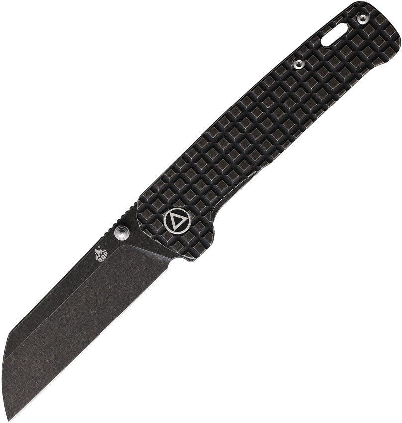 Penguin Framelock Blk Frag Ti - QS130OFRG