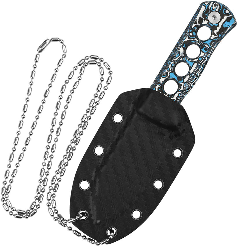 Canary Neck Knife Damascus - QS141I