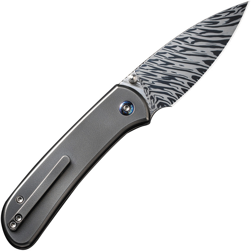 Qubit Button Lock Damasteel - WE22030FDS1