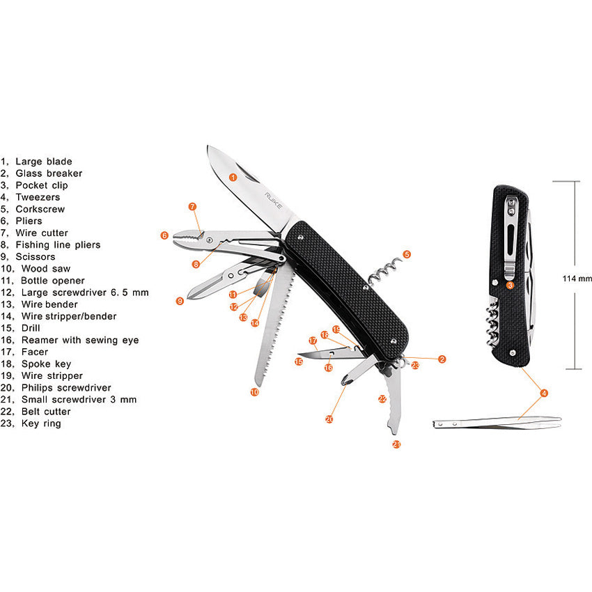 LD51 Multifunctional Knife - RKELD51B
