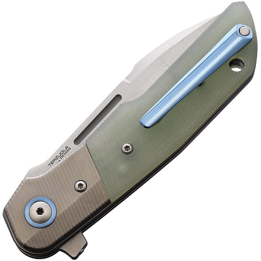 Clap Linerlock G10/Titanium - MKMLS01GNT