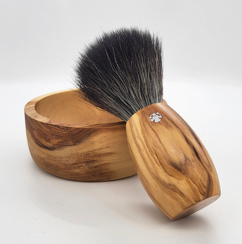 Shaving Brush Olive Wood - DOV33004311