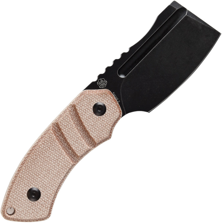 Korvid S Fixed Blade Brown Mic - KG2030A4