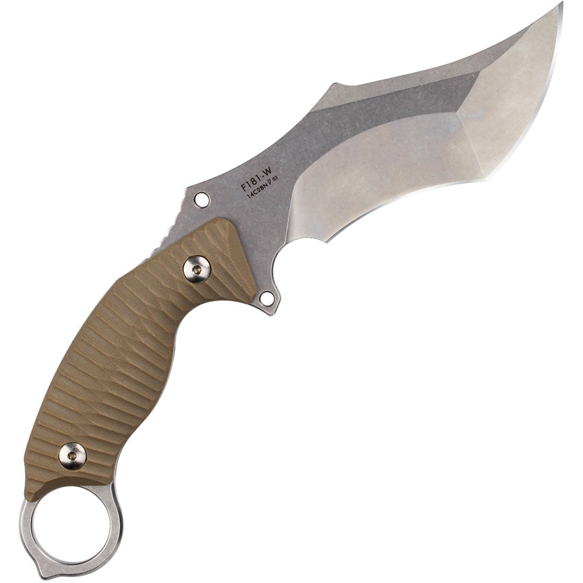 F181 Fixed Blade Sand - RKEF181W
