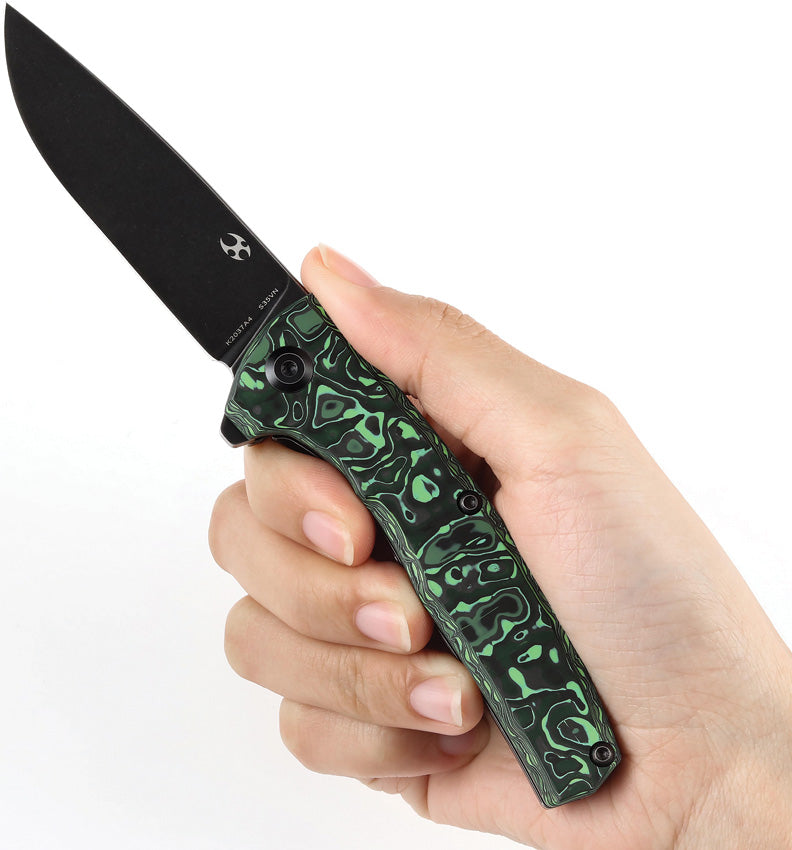 AGI Framelock Green CF - K2037A4