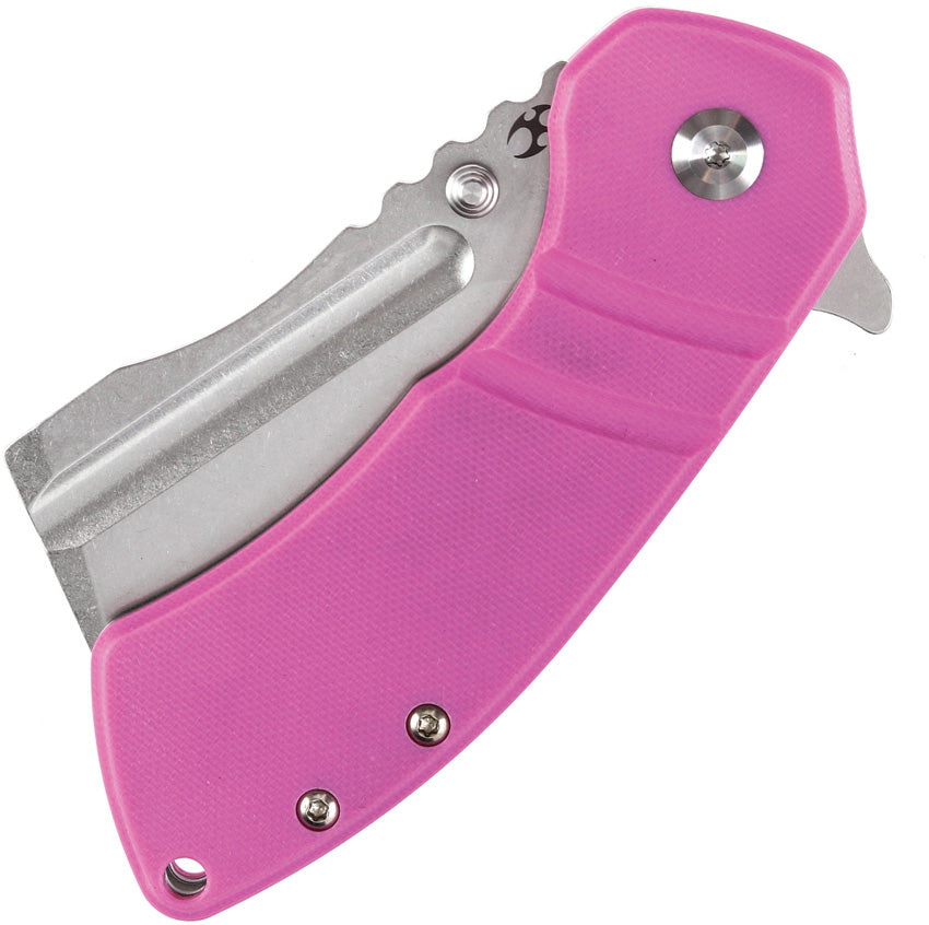 M+ Korvid Linerlock Pink G10 - KT2030B4U