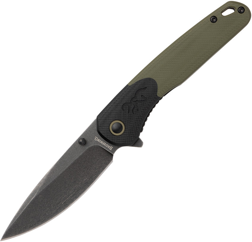 Cedar Linerlock Black/Green - BR0556B