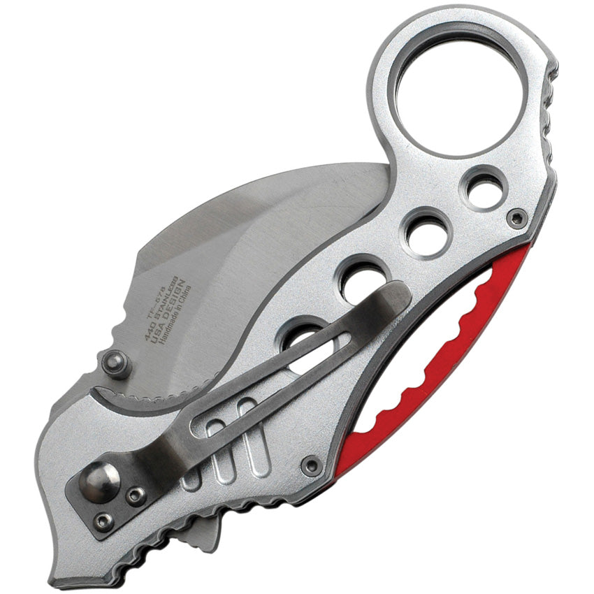 Karambit Linerlock Silver A/O - TF578S