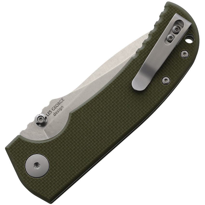Astor Linerlock Green G10 - SFBL8GR