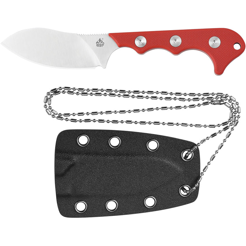 Neckmuk Neck Knife Red - QS125G