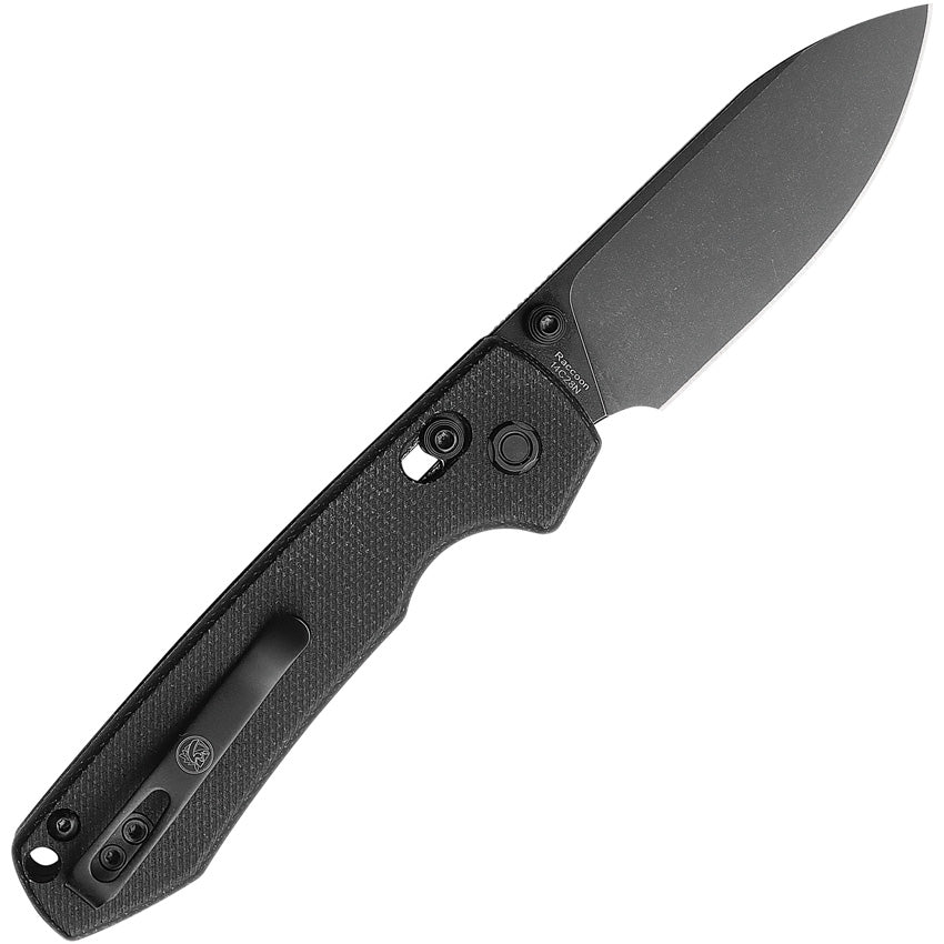 Raccoon Crossbar Lock Micarta - VOSRCCBVPMH