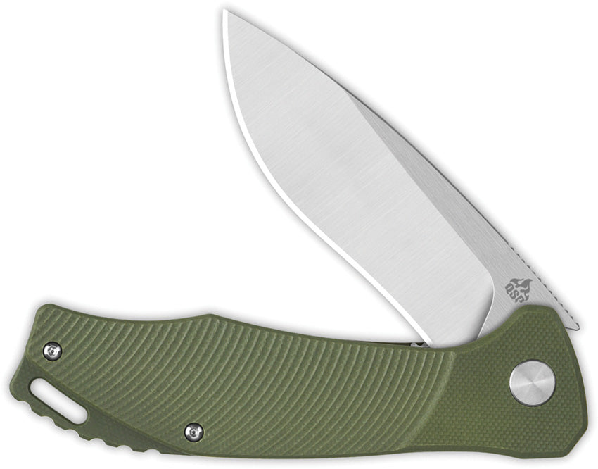 Raven Linerlock Green G10 - QS122B1