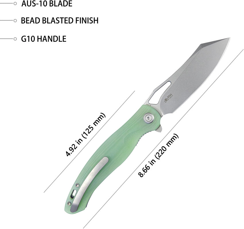 Drake Linerlock Jade - KUB239I