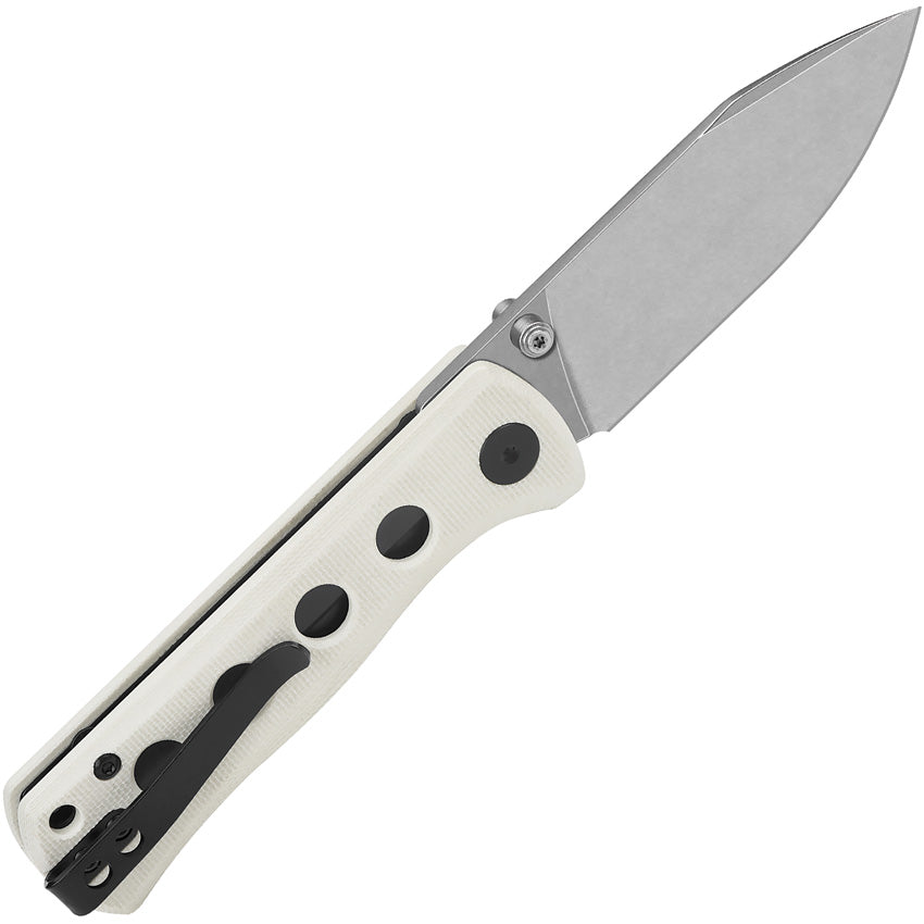 Canary Linerlock White G10 - QS150G1