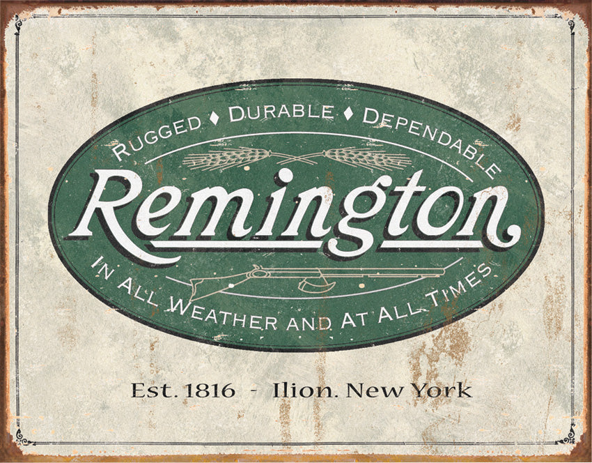 Remington Weathered Logo - TSN1413