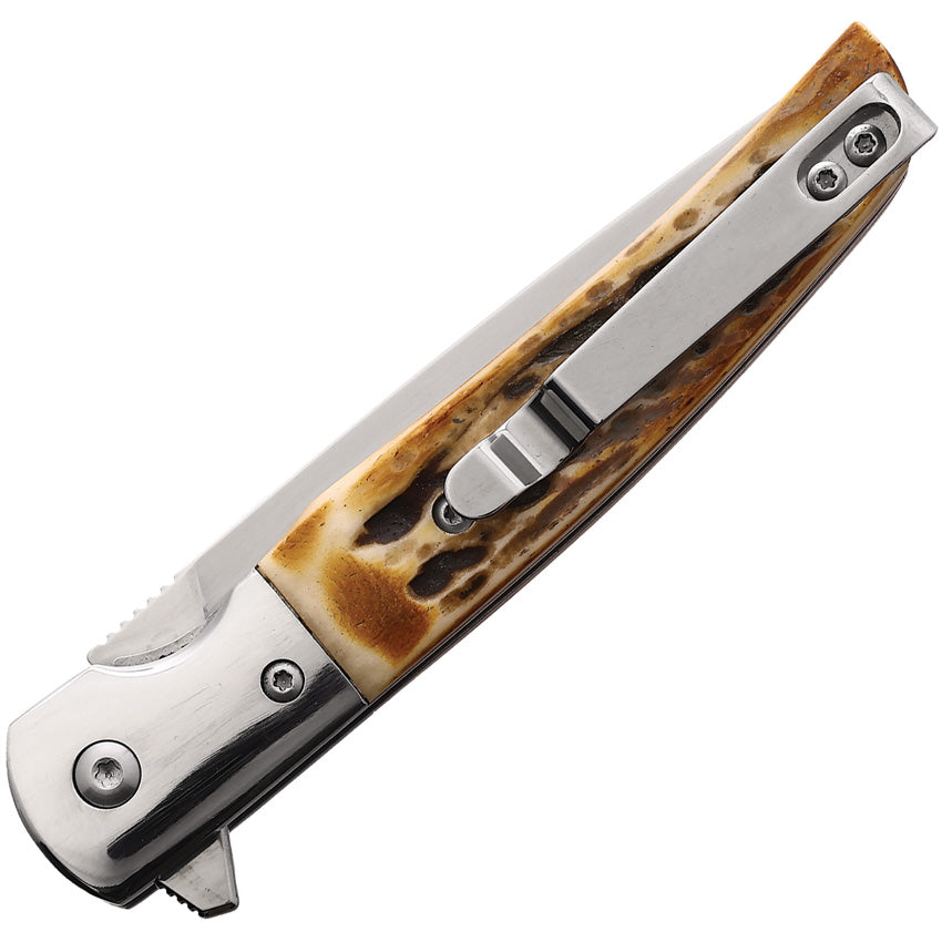 Rancher Linerlock Stag Bone - BC521
