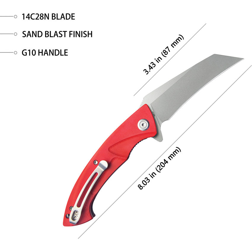 Anteater Nest Linerlock Red - KUB212H