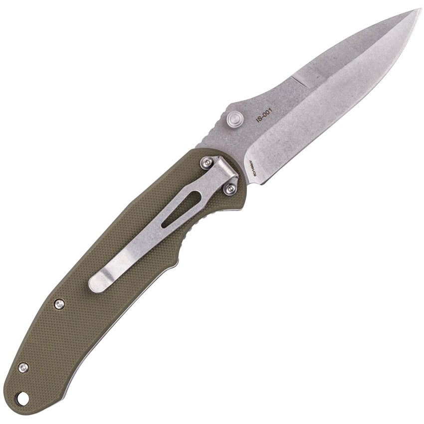 Mouse Linerlock SW Olive - SKFIS001OG