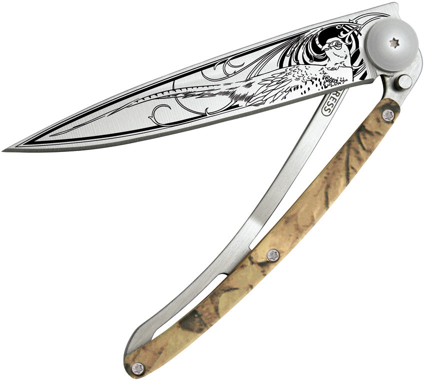 37g Tattoo Linerlock Pheasant - DEE1CM023