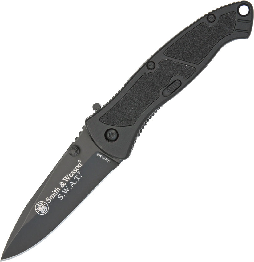 Black SWAT Linerlock A/O - SWATMB