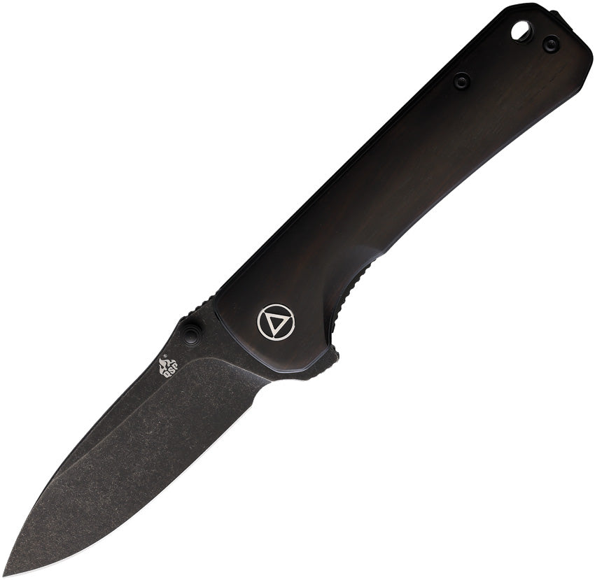 Hawk Linerlock Ebony Black - QS131P2
