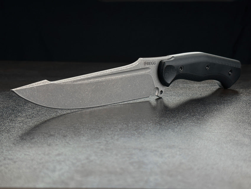 Alligator Fixed Blade Black - BG048
