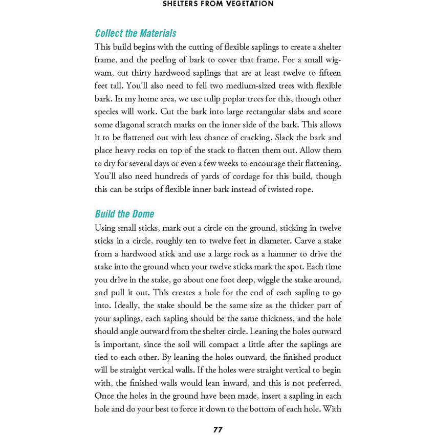 Guide to Survival Shelters - BK460